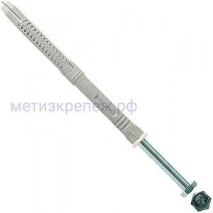 Дюбель универсальный 10х80 с шестигранной головкой Fischer FUR-SS 88792, нержавеющая сталь А4