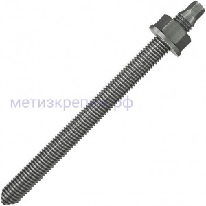 Шпилька резьбовая анкерная RG M 10х165 Fischer 050294, нержавеющая сталь А4